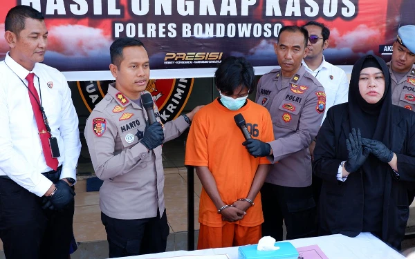 Thumbnail Berita - Polres Bondowoso Bongkar 3 Kasus Kriminal Krusial, 2 Pelaku Anak di Bawah Umur