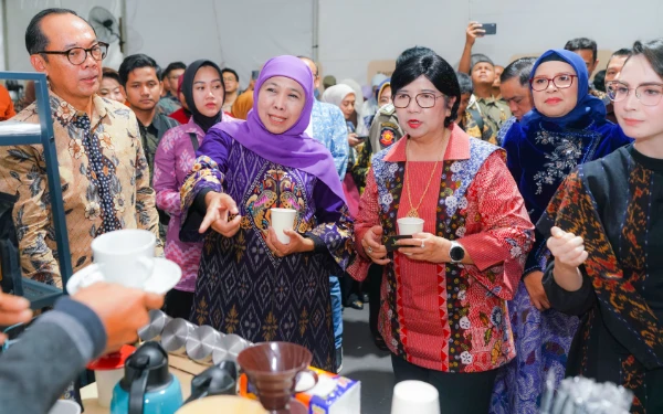 Thumbnail Berita - Gubernur Khofifah Optimistis Kopi dan Kakao Jatim Tembus Pasar Global