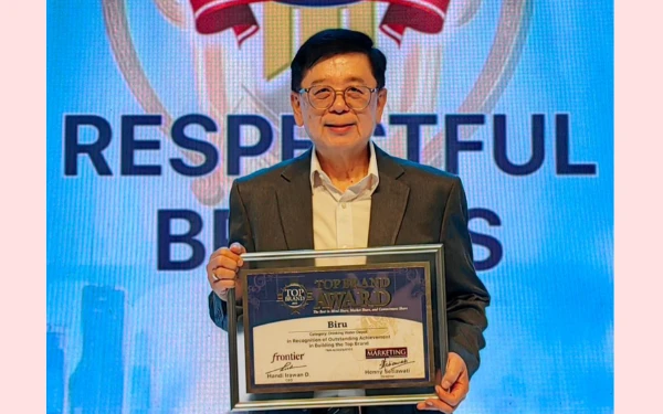Thumbnail Berita - Tren Air Minum Isi Ulang Meningkat, Biru Raih Penghargaan Top Brand 2025