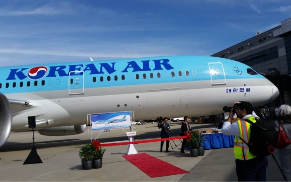 Thumbnail Berita - Korean Air Borong 103 Pesawat Boeing dari AS Senilai Rp586 Triliun