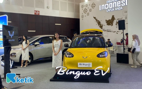 Thumbnail Pameran Brand Wuling Motor di GIIAS Surabaya 2025. (Foto: Shinta Miranda/Ketik)