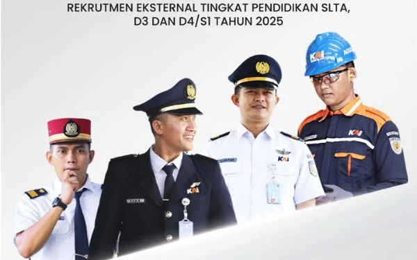 Thumbnail Berita - PT KAI Buka Lowongan Kerja untuk Lulusan SMA hingga S1, Berikut Info Lengkapnya