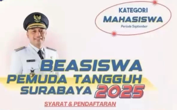 Thumbnail Berita - Beasiswa Pemuda Tangguh Surabaya Kategori Mahasiswa Resmi Dibuka, Khusus PTN!