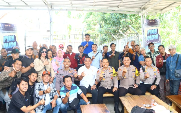 Thumbnail Berita - Polres Bondowoso Pererat Sinergi dengan Media Lewat Ngopi Bareng Piramida