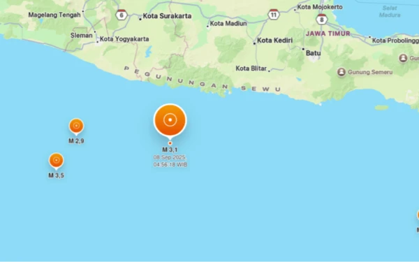 Thumbnail Berita - Pacitan Diguncang Gempa Bumi, BMKG Nganjuk Ungkap Penyebabnya