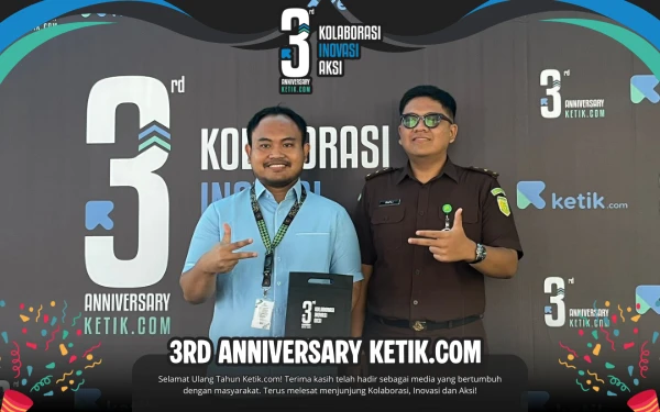 Thumbnail Berita - Kejari Kota Malang Hadiri HUT Ke-3 Ketik.com: Semoga Makin Sukses ke Depan!