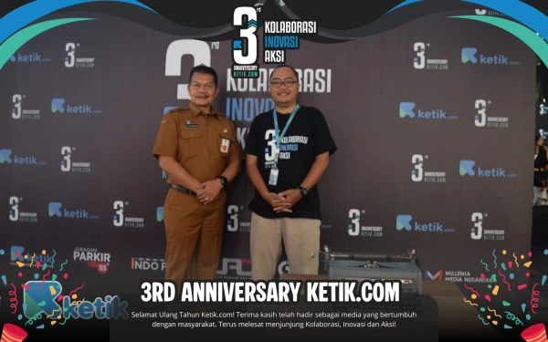 Thumbnail Berita - Kepala DPKPCK Kabupaten Malang Hadiri HUT Ke-3 Ketik.com, Begini Harapannya