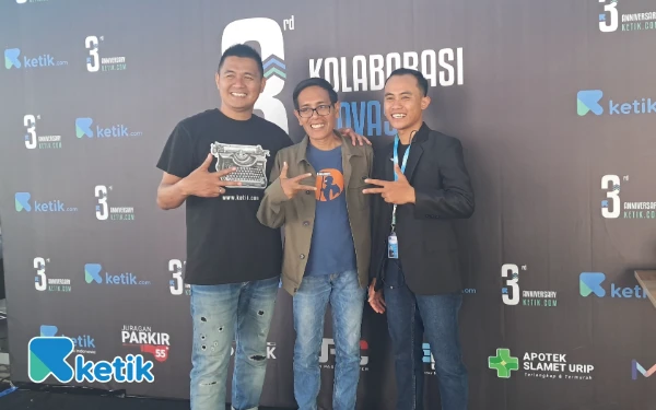 Thumbnail Berita - Ketua AMSI Jatim Hadiri HUT Ke-3 Ketik.com: Ayo Kolaborasi!
