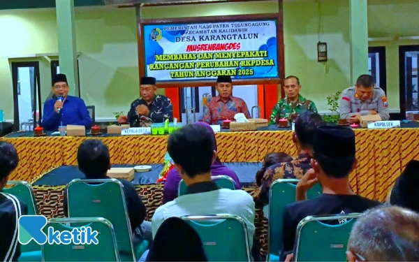 Thumbnail Berita - Penyusunan RKPDes Karangtalun 2026, Camat Kalidawir Tulungagung Pesan Anggaran Tidak Dibuat Asal-asalan