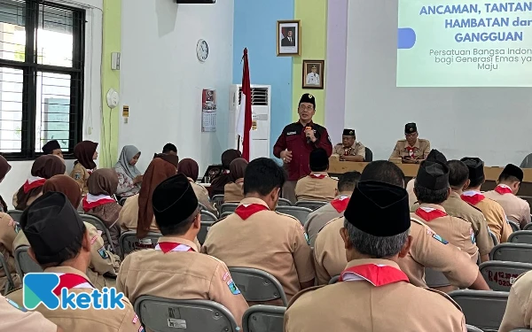 Thumbnail Berita - Kamabigus Ditempa Jadi Teladan Kepramukaan dala Gelang Ajar 2025 Kwarcab Surabaya