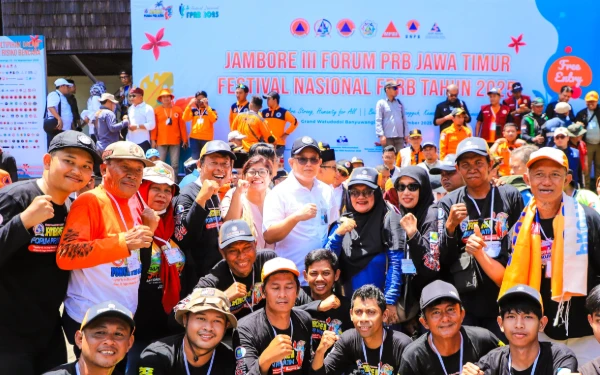 Thumbnail Berita - Sekdaprov Jatim Sebut FPRB Jadi Forum Sharing Best Practice Penanggulangan Bencana