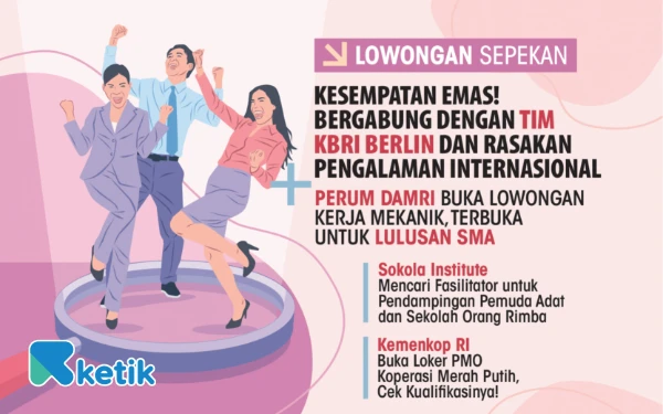 Thumbnail Berita - 4 Lowongan Kerja Sepekan: KBRI Berlin hingga Kemenkop UKM