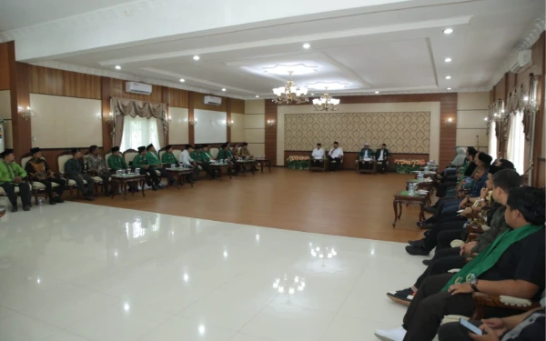 Bangun Sinergi, Al-Washliyah Kabupaten Asahan Audiensi dengan Bupati Taufik Zainal Abidin