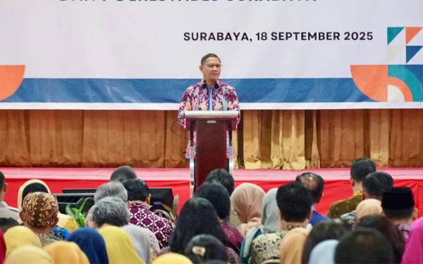 Thumbnail Berita - Aksi Demo Anarkis Banyak Libatkan Pelajar, Kadindik Jatim Kumpulkan 484 Kepala Sekolah