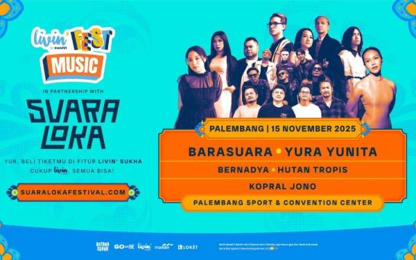 Thumbnail Berita - Barasuara hingga Bernadya Ramaikan Suara Loka Palembang