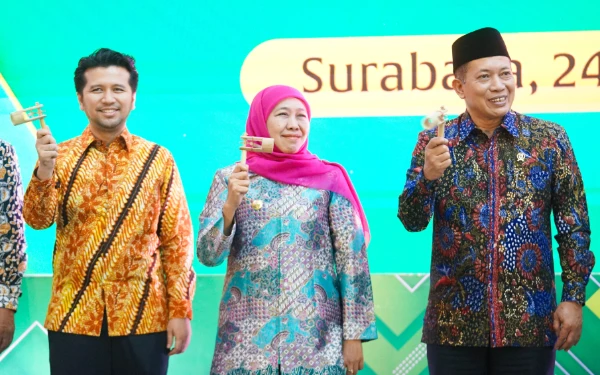 Thumbnail Berita - Muswil Dekopinwil! Jatim Bangkitkan Kejayaan Koperasi,  Langkah Berani Khofifah Dipuji Menteri