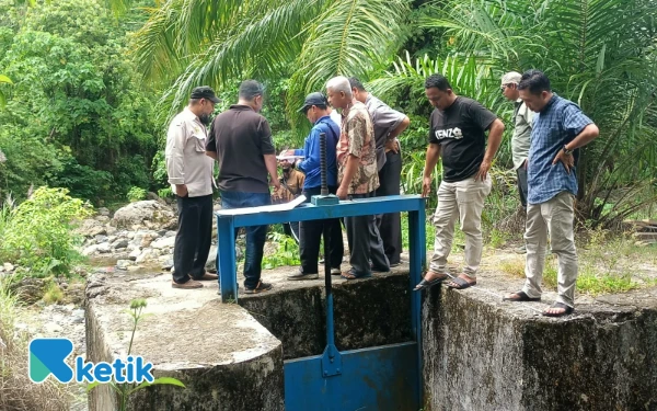 Thumbnail Berita - Gelontorkan DOKA Rp 2,9 Miliar, Irigasi Panton Teungku Dibangun PUPR Abdya, Petani Bahagia