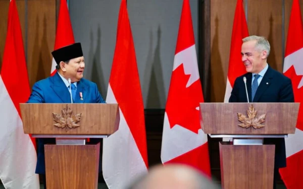 Thumbnail Berita - Carney Puji Pidato Prabowo di PBB, Umumkan Penandatanganan CEPA