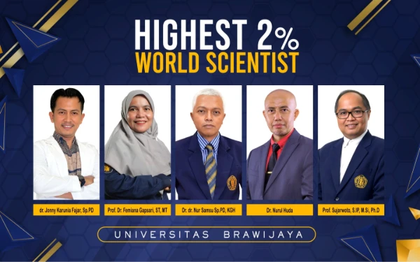 Thumbnail Berita - Kiat Dosen Universitas Brawijaya Masuk dalam Daftar Peneliti Terbaik Dunia