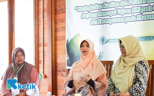 Thumbnail Berita - Rifa’at Bassam Dorong Literasi Digital dalam LKK Kohati Nasional di Nusa Raa Halmahera Selatan
