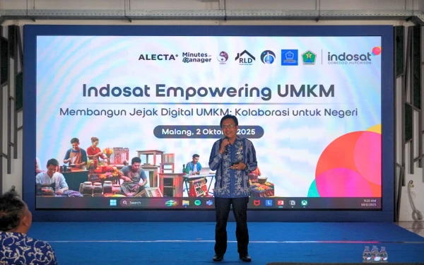 Thumbnail Berita - Kolaborasi Indosat dan Kopindag Latih UMKM Kota Malang Melek Teknologi AI hingga Pemasaran Digital