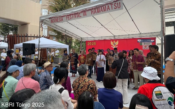 Thumbnail Berita - Perkuat Ikatan Komunitas, KBRI Tokyo Gelar Indonesia Festival in Hamamatsu 2025