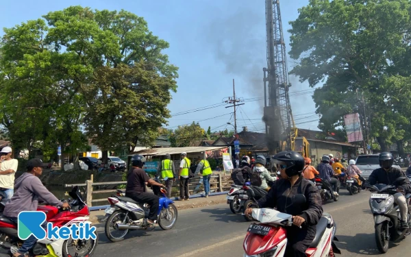 Thumbnail Berita - Pengaturan Lalu Lintas Disiapkan untuk Pelebaran Jembatan Jalan KH Malik Dalam Kota Malang