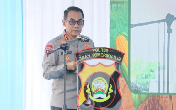 Thumbnail Berita - Dukung Program Nasional, Kapolda Sumsel Perkuat Ketahanan Pangan dan Tindak Tegas Kejahatan Perkebunan