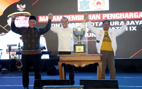 Thumbnail Berita - Bonus Rp42,7 Miliar dari Pemkot Surabaya Apresiasi Nyata untuk Atlet Pembawa Marwah Kota Pahlawan