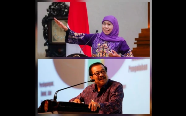 Thumbnail Berita - Mars Jatim Liriknya Bikin Merinding! Diciptakan Pakde Karwo, Khofifah Wajibkan ASN Hafal