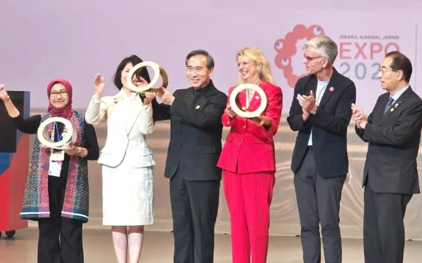 Thumbnail Berita - Pesona Nusantara di Jepang, Paviliun Indonesia Sabet Juara 2 Dunia Expo 2025 Osaka