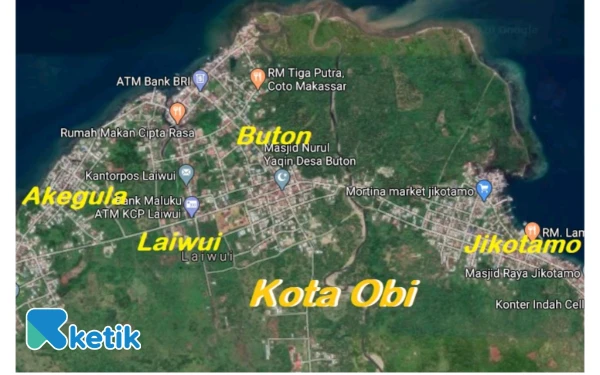 Thumbnail Berita - Ironis! Jadi Pusat Hilirisasi Nikel, Desa Kawasi Pulai Obi Halsel Malah Tak Miliki Akses Jalan Darat