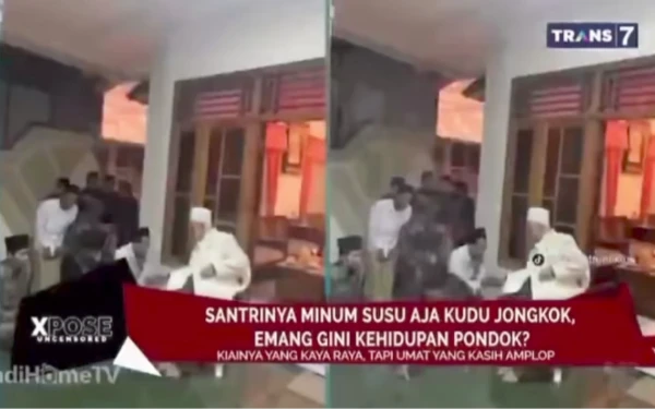 Thumbnail Berita - Kecam Tayangan Narasi Sesat Kiai Trans7, Santri Malang Menggugat Siap Turun Jalan