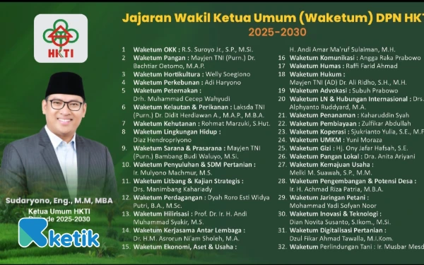 Thumbnail Berita - Formasi Megah HKTI 2025-2030, Pengurus Siap Kawal Nasib Petani