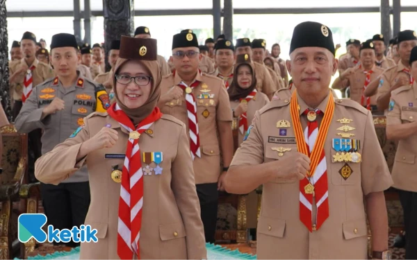 Thumbnail Berita - Jelang Musda Kwarda Pramuka Jatim, Bupati Lumajang: Kami Harap Kak Arum Sabil Lanjutkan Kepemimpinan
