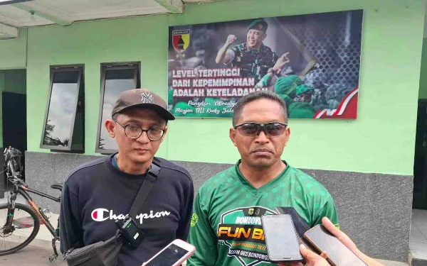 Thumbnail Berita - Ribuan Peserta Meriahkan Fun Bike HUT Ke-80 TNI di Bondowoso