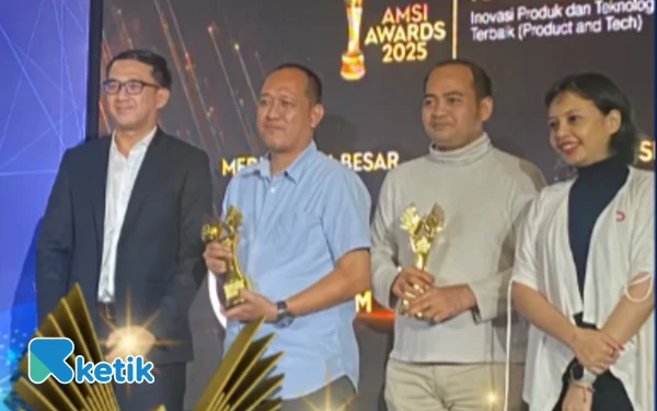 Thumbnail Berita - Jadikan Dakwah dan Literasi Islam Tetap Relevan di Era Digital, NU Online Raih AMSI Awards 2025