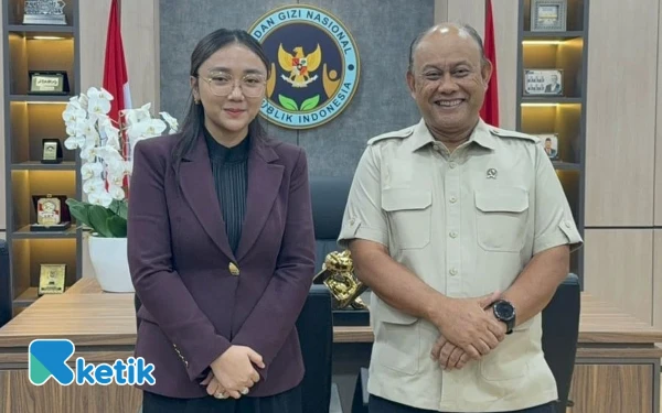 Thumbnail Berita - Wakil Wali Kota Blitar Elim Tyu Samba Temui Kepala BGN, Pastikan MBG Tepat Sasaran