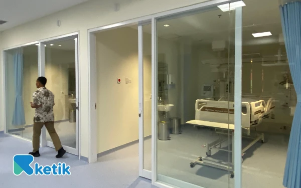 Thumbnail Private ICU dengan fasilitas kesehatan berstandar dan teknologi terbaru. (Foto: Shinta Miranda/Ketik.com)