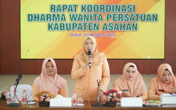 Thumbnail Berita - Dharma Wanita Persatuan Asahan Gelar Rakor Perkuat Sinergi dan Program Kerja 2025