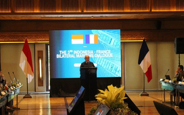 Thumbnail Berita - Indonesia dan Prancis Perkuat Kerja Sama Maritim Lewat Bilateral Maritime Dialogue di Bal