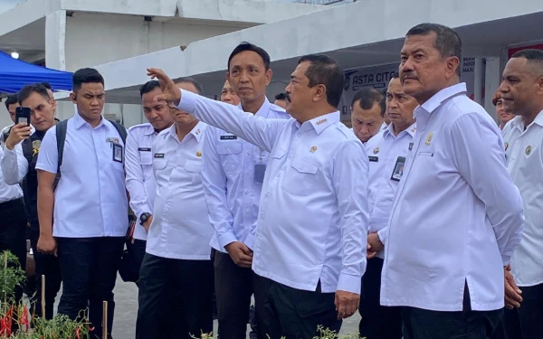 Thumbnail Berita - Menteri Imigrasi dan Pemasyarakatan RI Tinjau Program Ketahanan Pangan