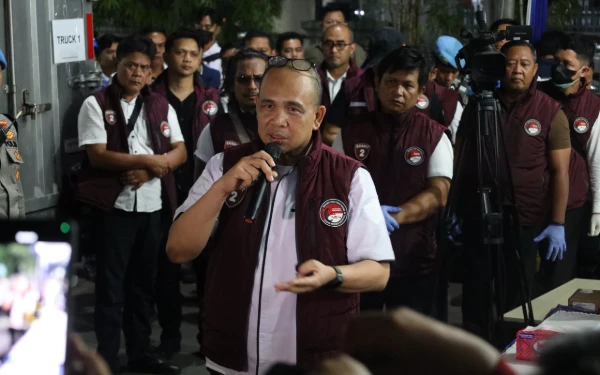 Thumbnail Berita - Bareskrim Polri dan Polda Banten Musnahkan 2,1 Ton Narkotika di Cilegon