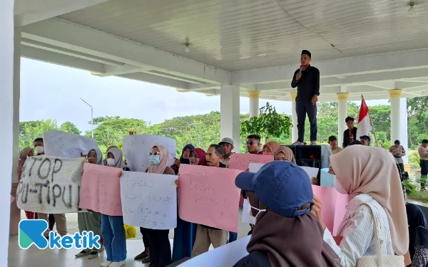 Thumbnail Berita - Aksi Damai Warga Tabangame, DPRD Jelaskan Langkah PUPR Halsel