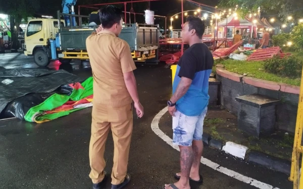 Thumbnail Berita - Gercep Pemkab Sleman, Tertibkan Pasar Malam Denggung yang Dikeluhkan Warga