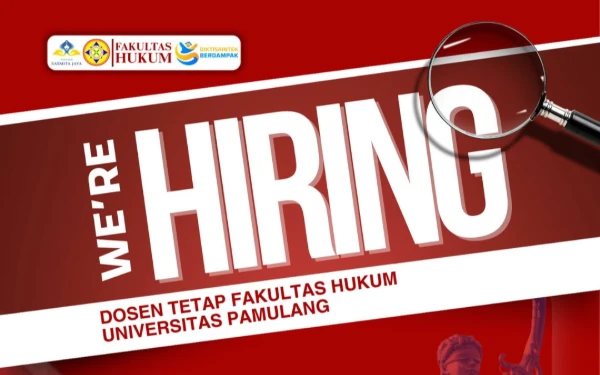 Thumbnail Berita - Daftar Sekarang! UNPAM Buka Lowongan Dosen Tetap Fakultas Hukum Sampai 24 November 2025