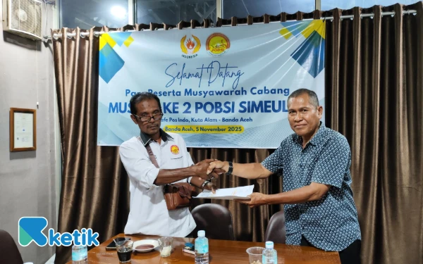 Thumbnail Berita - Erman Kembali Nahkodai POBSI Simeulue Periode 2025-2029