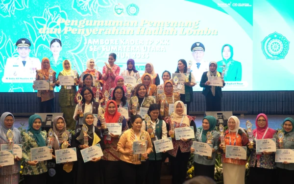 Thumbnail Berita - TP PKK Kabupaten Asahan Raih Prestasi di Jambore Kader PKK Se-Sumatera Utara