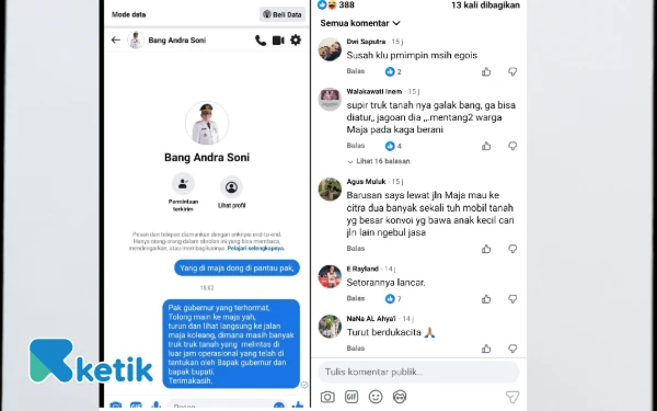 Thumbnail Berita - Warga Maja Kirim Pesan ke Gubernur Banten: "Yang di Maja Dong Dipantau Pak!"