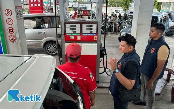 Thumbnail Berita - Cek Tiga SPBU, Satreskrim Polres Abdya Cek Potensi Kelangkaan BBM
